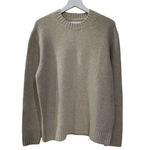 Abercrombie & Fitch Other - Abercrombie & Fitch Men's M Oatmeal Tan Soft Knit Crewneck Sweater NWOT